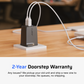 Cuzor Pulse 70W GaN Charger | 2 USB Type C Ports