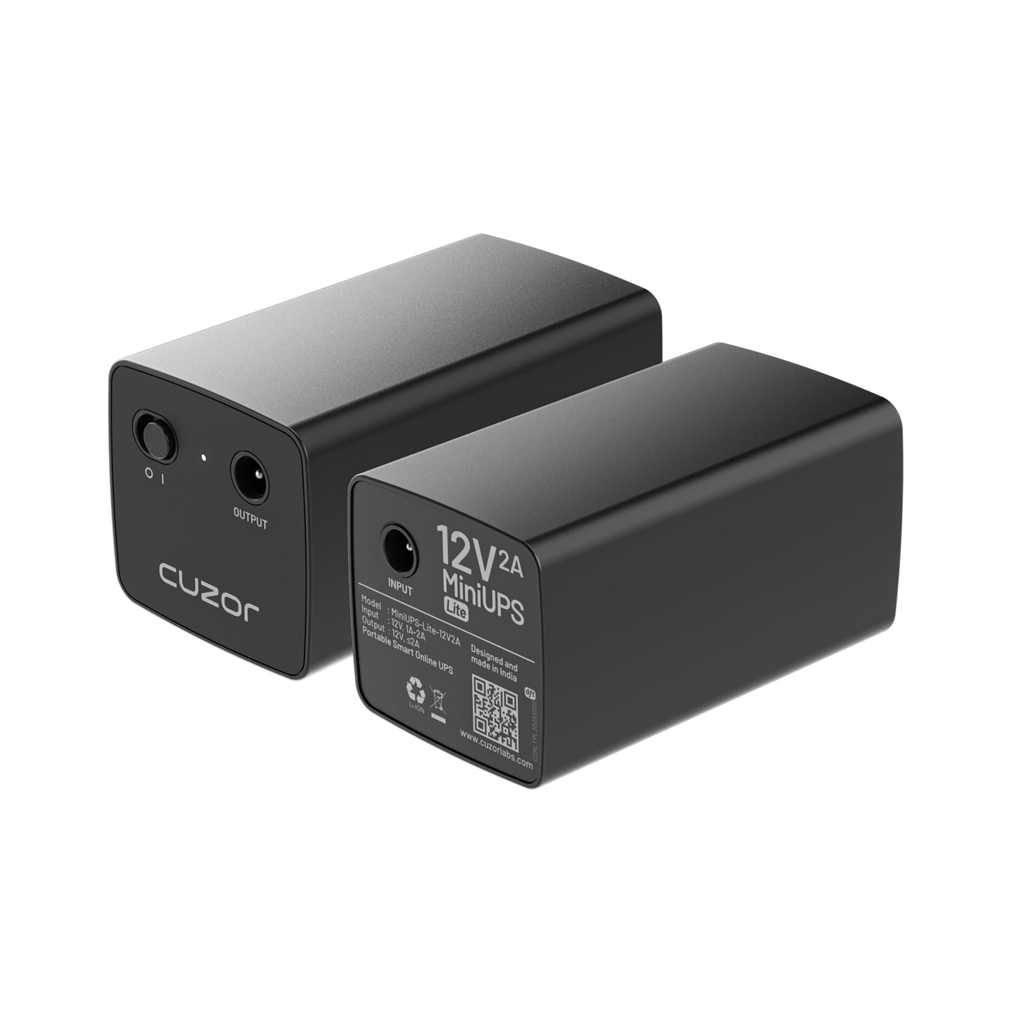 Cuzor Mini UPS Lite 12V2A | Upto 4 hours backup